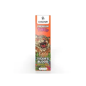 79% THC-P VAPE TIGER'S BLOOD, 1ML | CANAPUFF