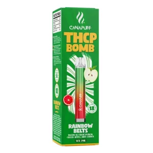 800MG THC-P BOMB RAINBOW BELTS, 2ML | CANAPUFF